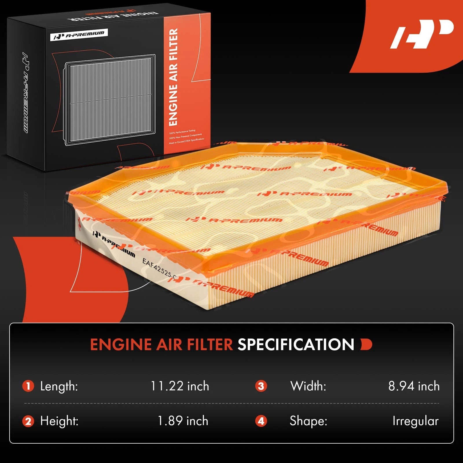 Engine Air Filter for BMW X3 E83, Z4 E85 (2006-2011)