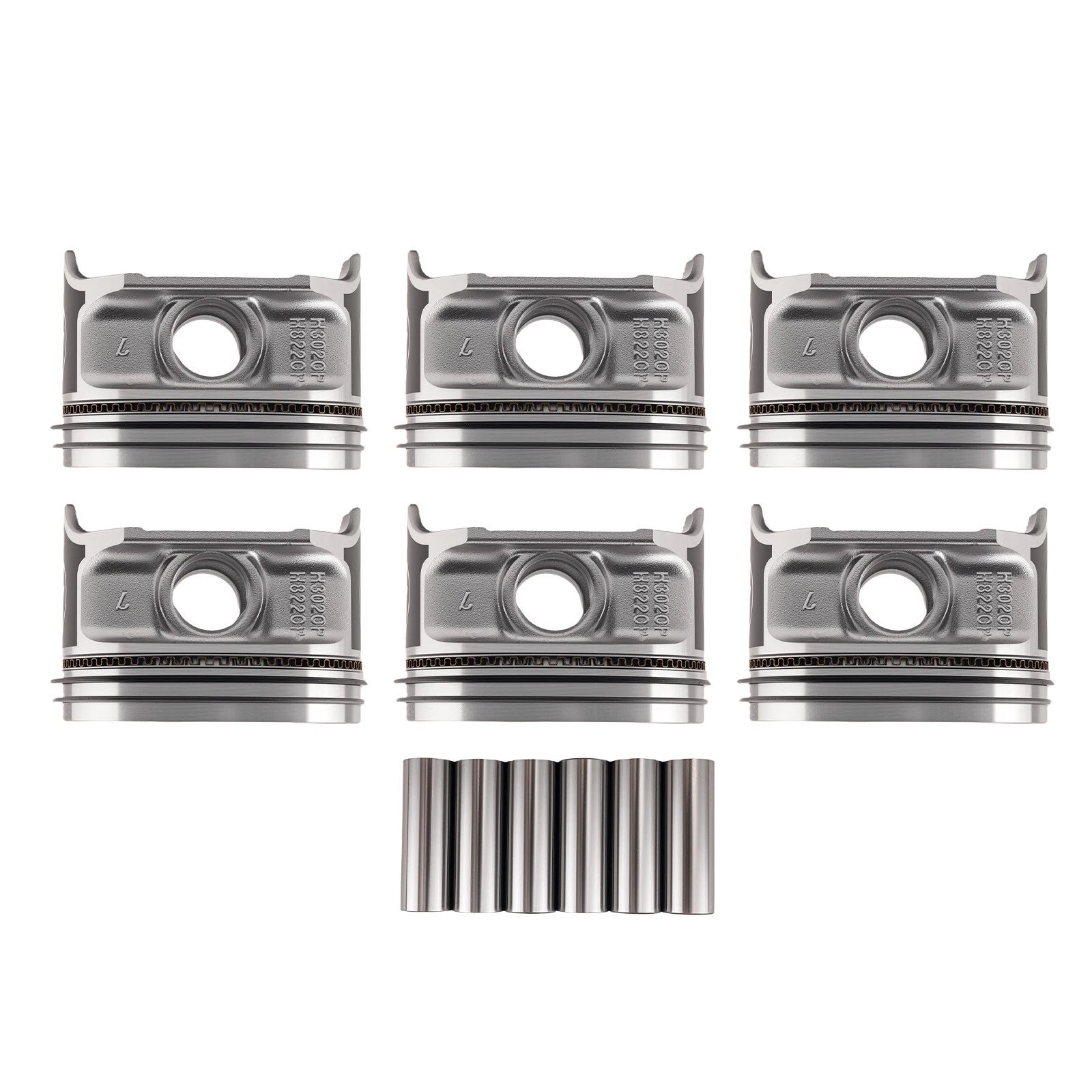 Piston Set for Jeep Wrangler TJ 4.0L L6 (1996–2006) H802CP