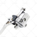 1" Chrome Brake Master Cylinder Clutch Lever for Harley