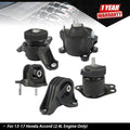 5pc Motor Mount Set for Honda Accord (2013–2017) - 2.4L AT CVT