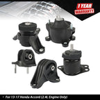 5pc Motor Mount Set for Honda Accord (2013–2017) - 2.4L AT CVT