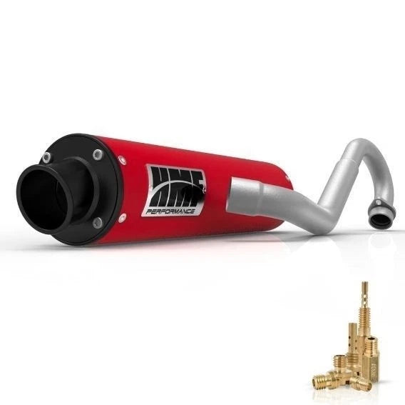 HMF Performance Full Exhaust + Jet Kit for Honda TRX450R (2004–2005)