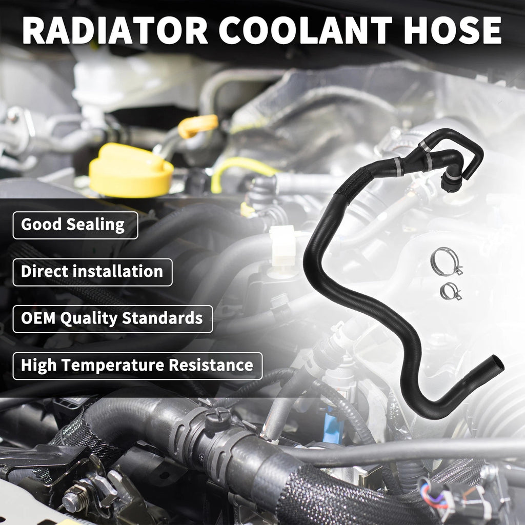 Radiator Coolant Hose for Ford Galaxy (2006–2015) No. 6G918286EF | Black