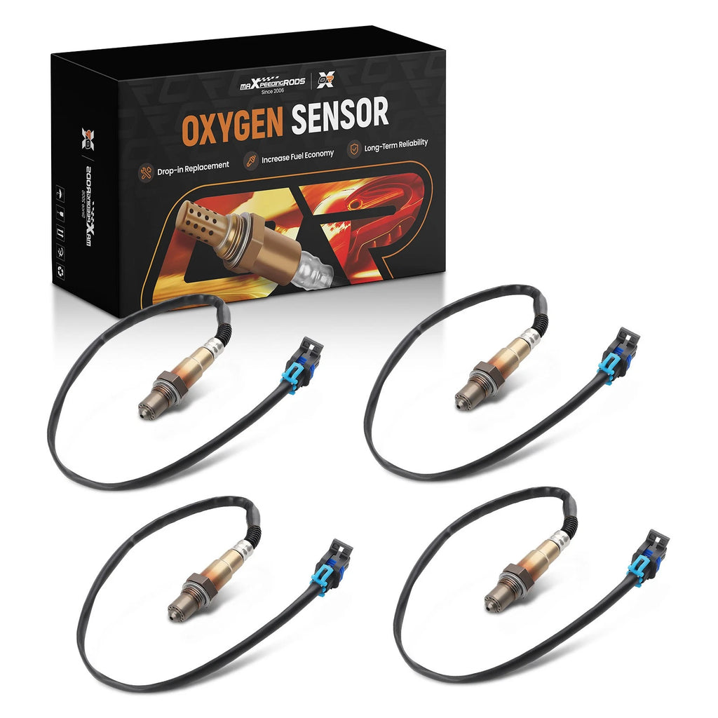 Set of 4 Oxygen Sensors for Chevrolet Traverse (2012-2017)