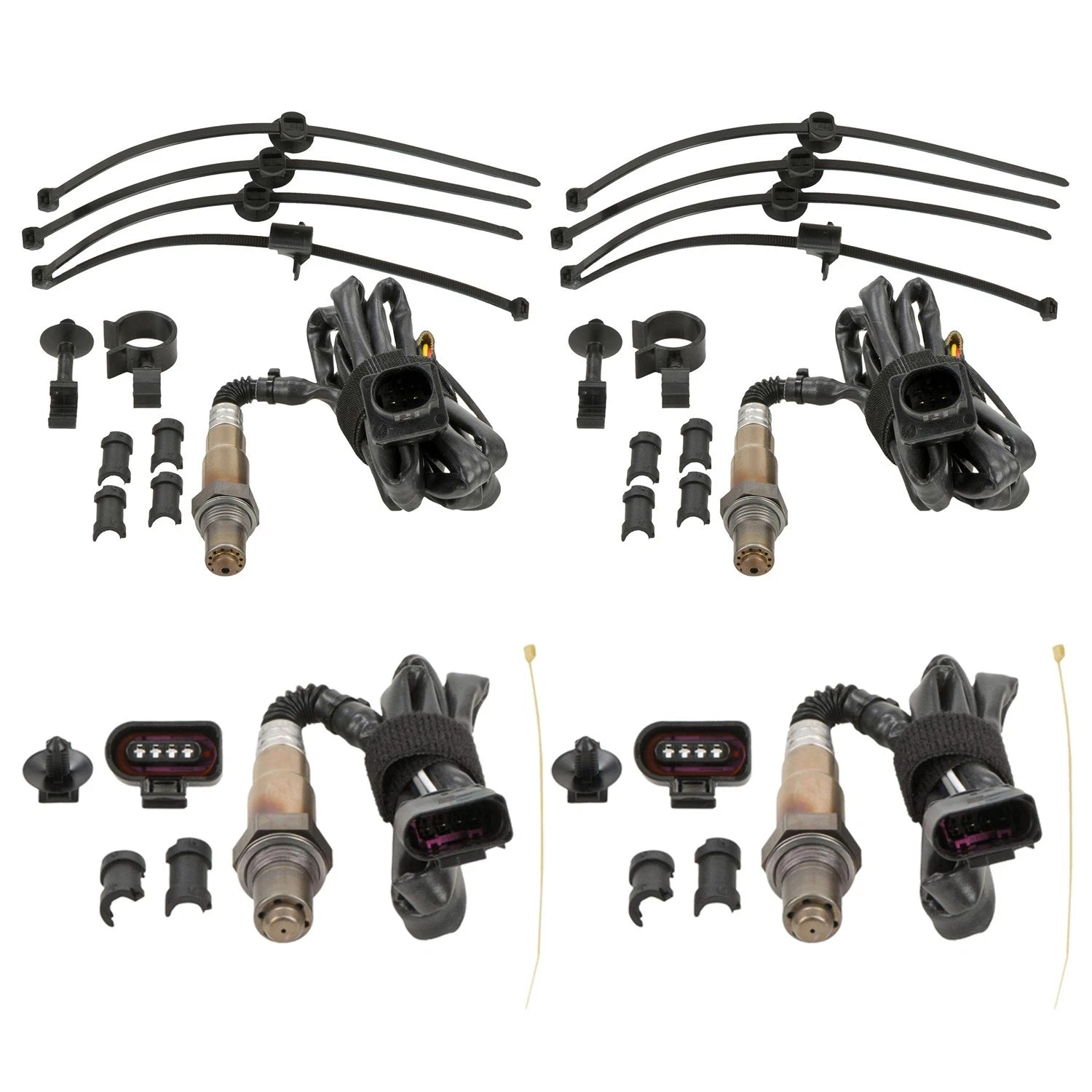 Oxygen Sensors Kit for Audi A6 A8 Quattro 4.2L V8 (2005–2009)