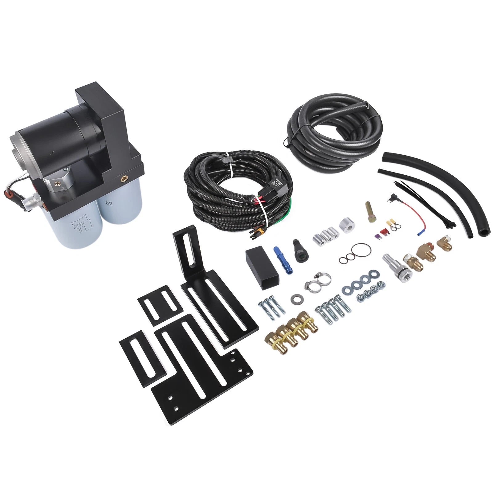 Diesel Fuel Lift Pump System for GMC Sierra 2500 HD 3500 HD (2015–2016) 165GPH