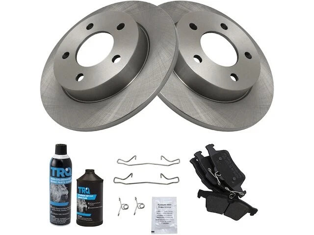 Rear Brake Pad and Rotor Kit for Mazda 3 (2006–2013) WF235RP