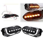 2X LED Daytime Running Fog Lights for Honda Jazz (2018–2020)