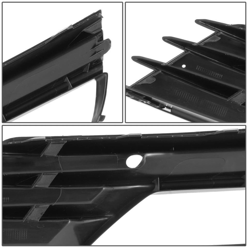 Front Fog Light Bezel for Audi A3 (2008–2012) Left Smooth Black