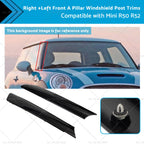 Set of 2 Windshield A Pillar Post Trim Molding for Mini Cooper (2002–2008)