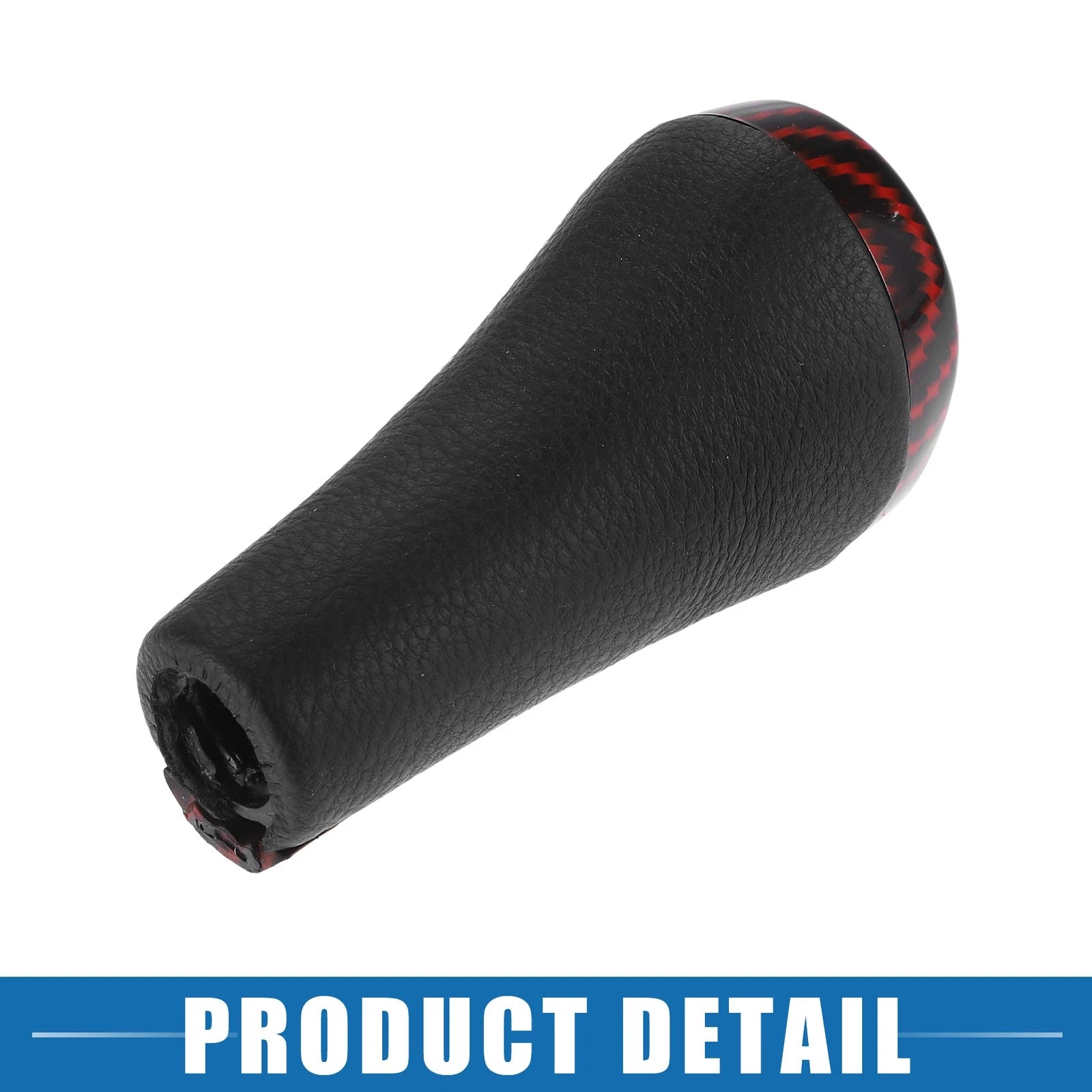 5 Speed Manual Gear Shift Knob for BMW 1 3 5 6 Series (E81 E82 E87) Black Red