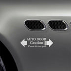 1PC Door Caution Decal Sticker for Universal Vehicles