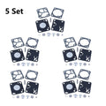 Set of 5 Carburetor Rebuild Kits for Walbro K1-MDC (Mac 140 130 110)