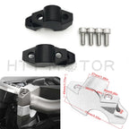 CNC Handlebar Mount Clamps Riser for Honda X-ADV750 (2017–2018) Black