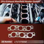 2X Exhaust Manifold Header Gasket for Lexus IS (1999–2005) No. 1717370050