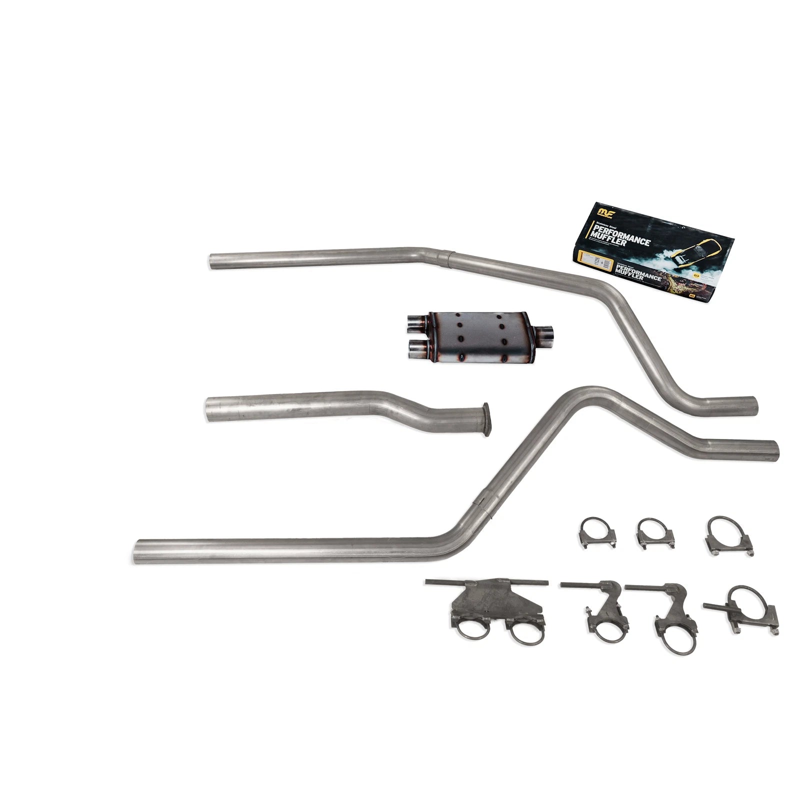 Dual Exhaust Muffler for Dodge Ram 1500 (2019–2025) 2.5" Stainless Steel