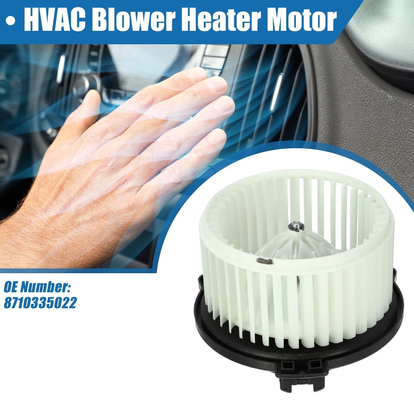 HVAC Heater Blower Motor Fan Assembly No. 8710335022 for Toyota 4Runner (1996–2002)