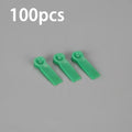 100 x Plastic Tile Spacers Reusable Positioning Clips