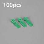 100 x Plastic Tile Spacers Reusable Positioning Clips