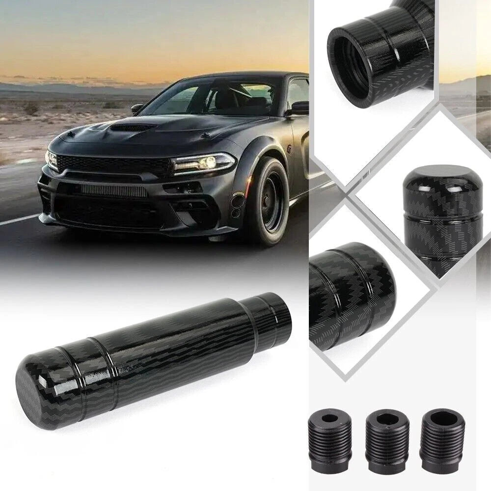 Carbon Fiber Manual Gear Shift Knob for Universal Fit (2010–2023)