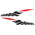 Eye Catching Racing Side Stripes Decal Vinyl Stickers for Cars and Trucks