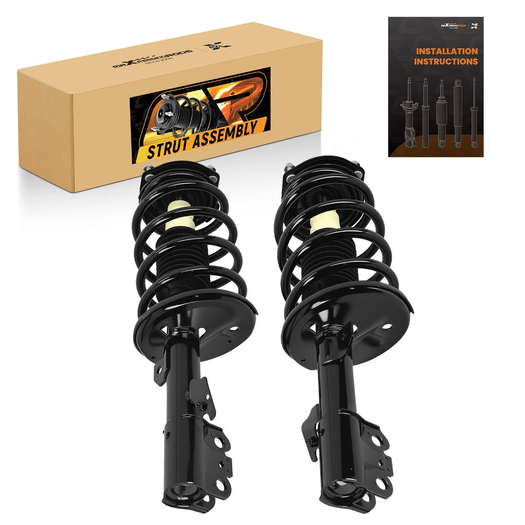 Set of 2 Front Struts w/ Coil Spring Assembly for Toyota Sienna (2004–2006)