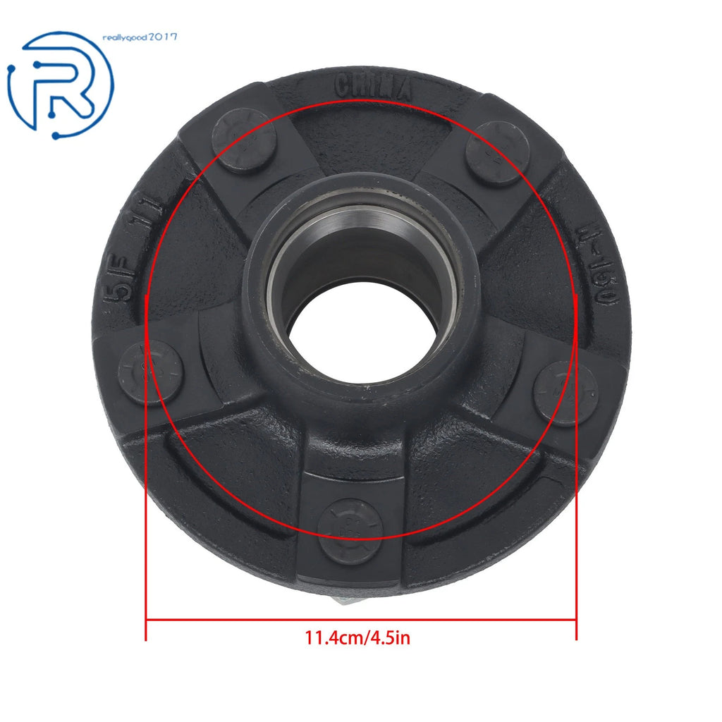 Set of 4 Trailer Hub Bearing Kit for 2000 lbs Spindle (1", 1-1/16") 5 Lug