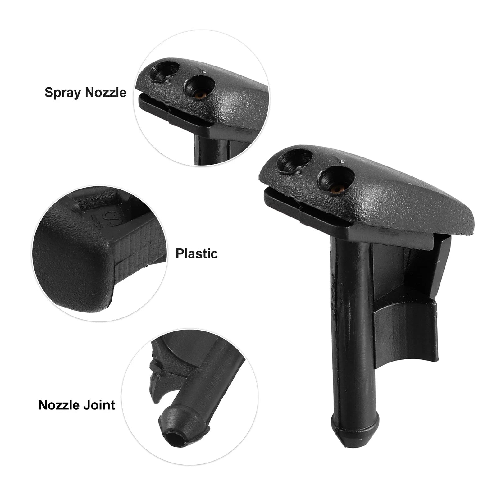 Front Windshield Washer Nozzle for BMW 318i (1 Pcs)