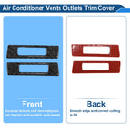 Set of 2 Air Condition Outlet Vent Trim Covers for Toyota Tundra (2007–2013)