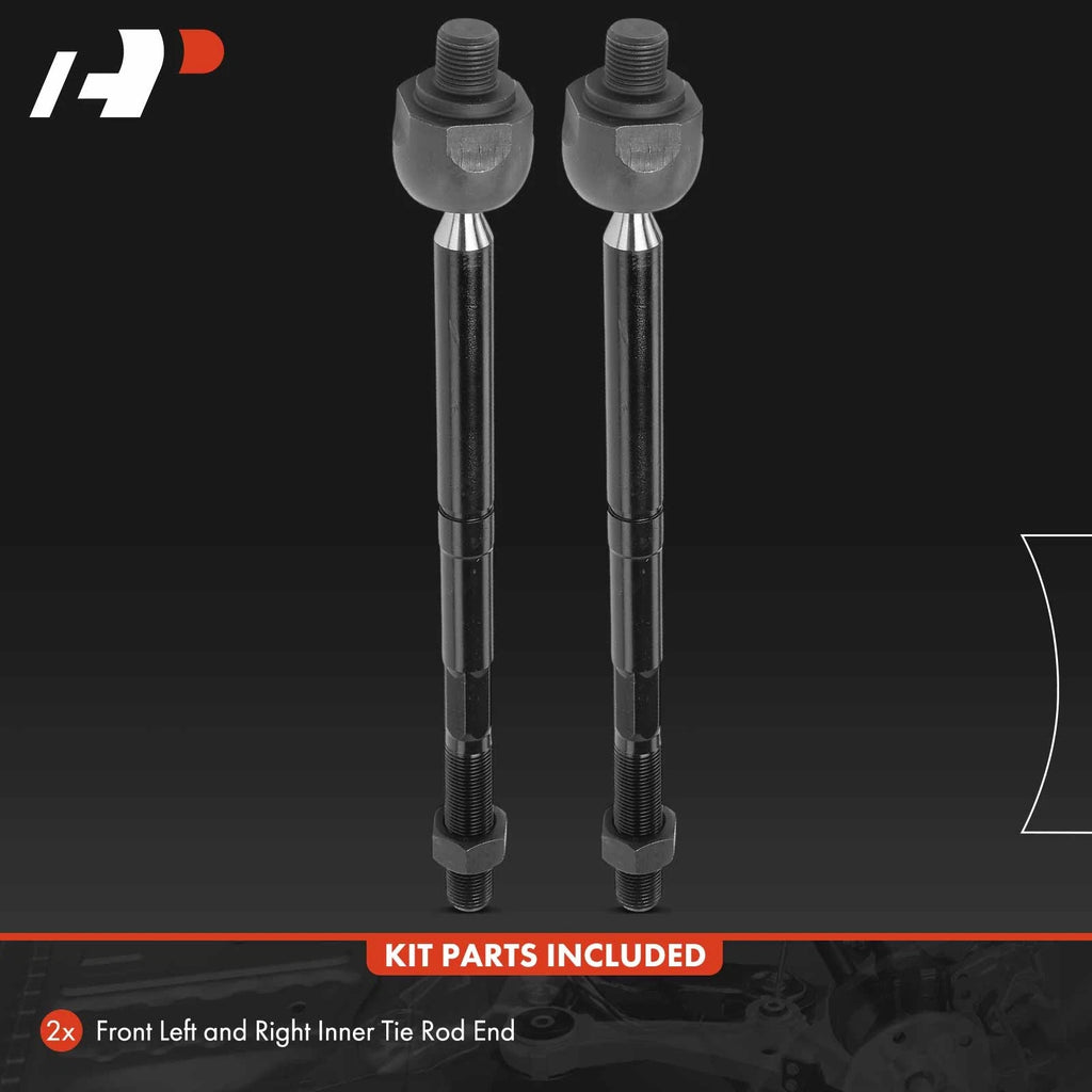 2X Front Inner Tie Rod End for Chevrolet Camaro (2012-2015)