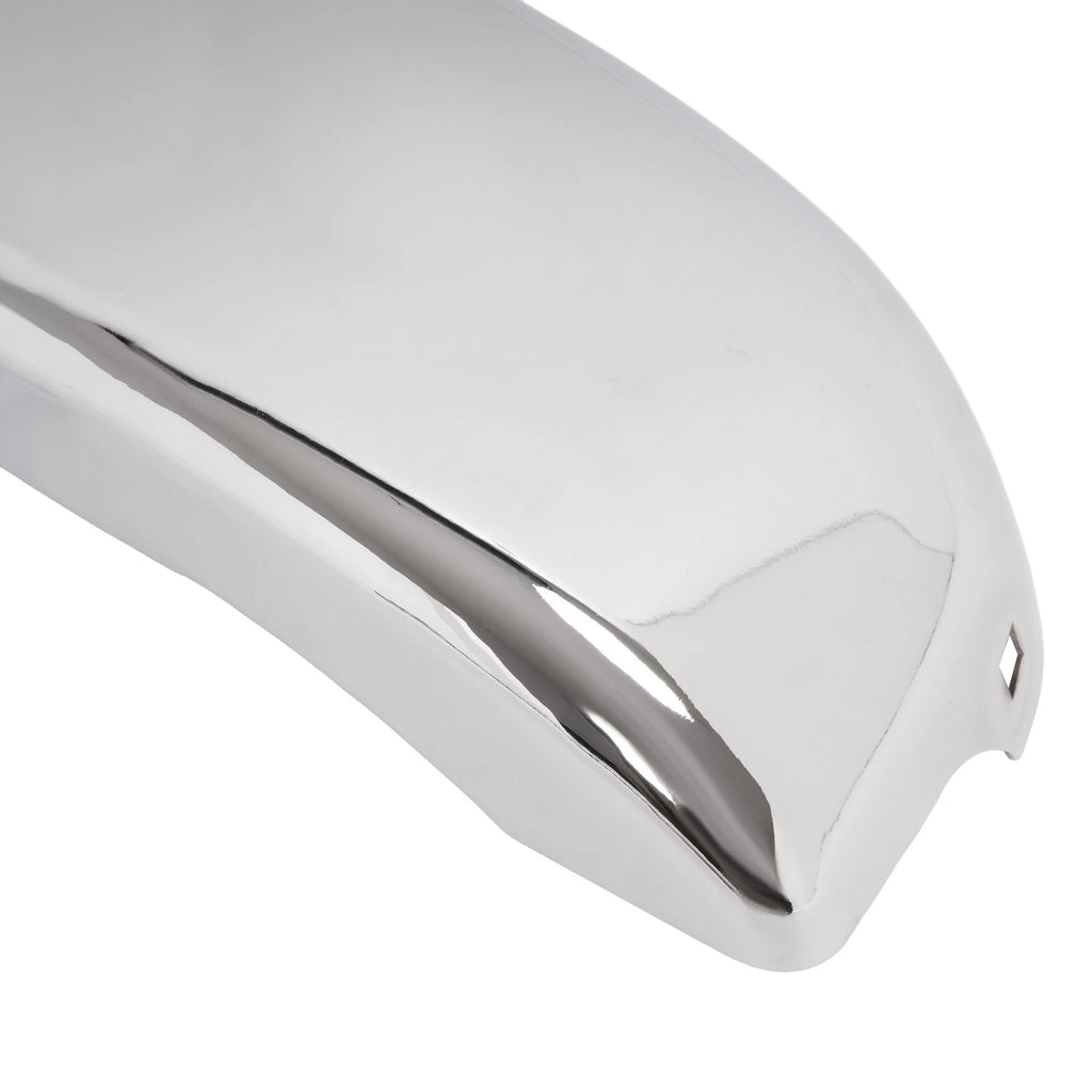 Set of 2 Chrome Front Bumper End Caps for Nissan Pickup (1995–1997)