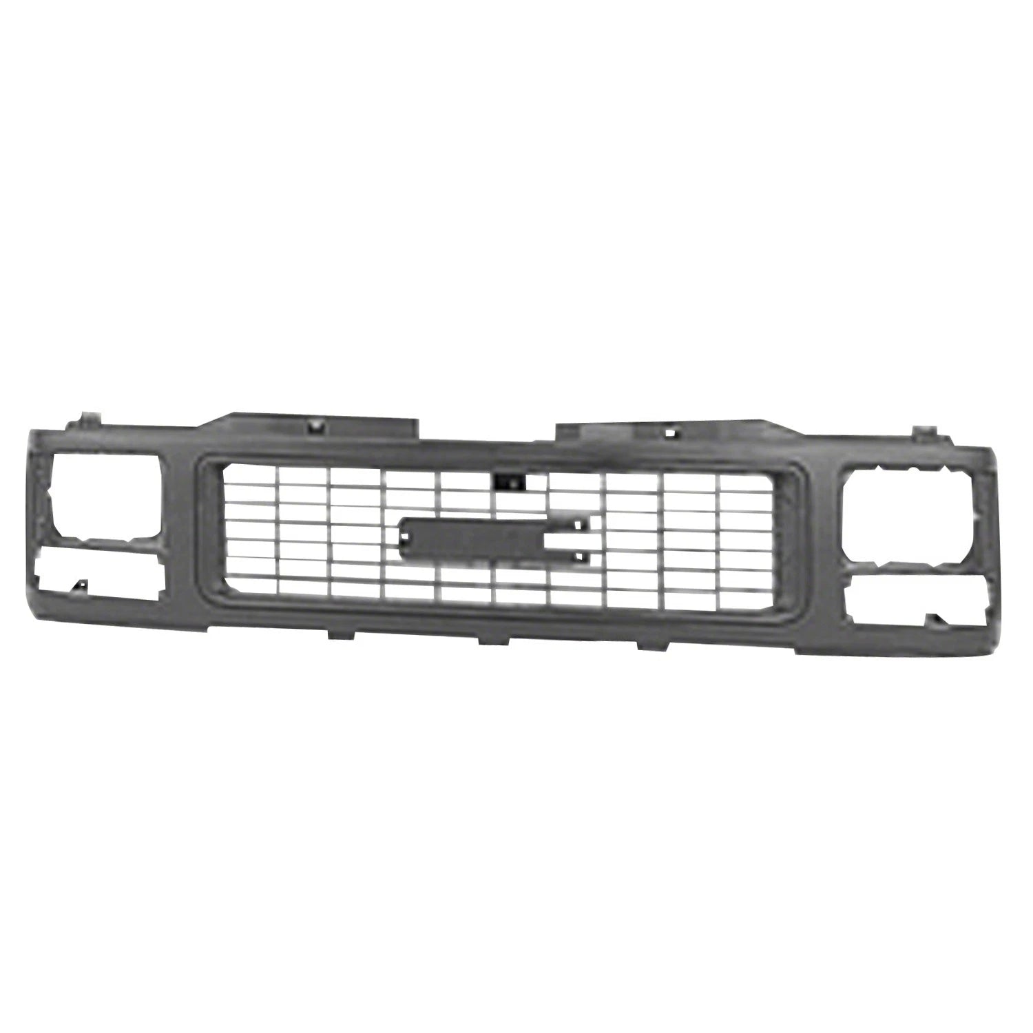 Front Grille Replacement Silver Plastic for Ford Ranger (2011–2018)