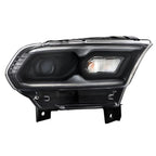 Right Side LED Black Headlight for Dodge Durango (2021–2023)