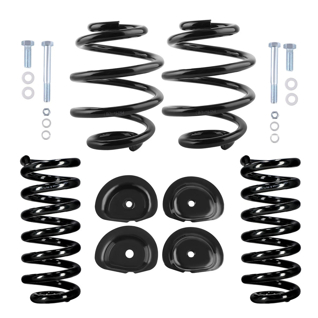 1" Front 5" Rear Lowering Spring for Chevy Silverado/GMC Sierra (1963–1972)