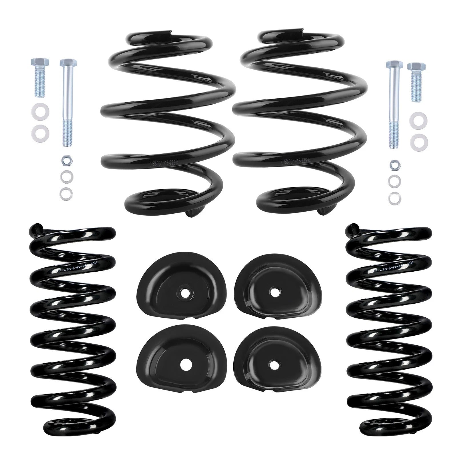 1" Front 5" Rear Lowering Spring for Chevy Silverado/GMC Sierra (1963–1972)