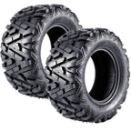QIND Rear 25x10-12 Tyres for ATV, Mower, Buggy, Go Kart