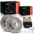 Rear Disc Brake Rotors & Ceramic Pads for Nissan 350Z (2003–2008)
