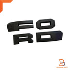 Matte Black Front Grille for Ford Everest SUV Raptor Style (2018-2022)