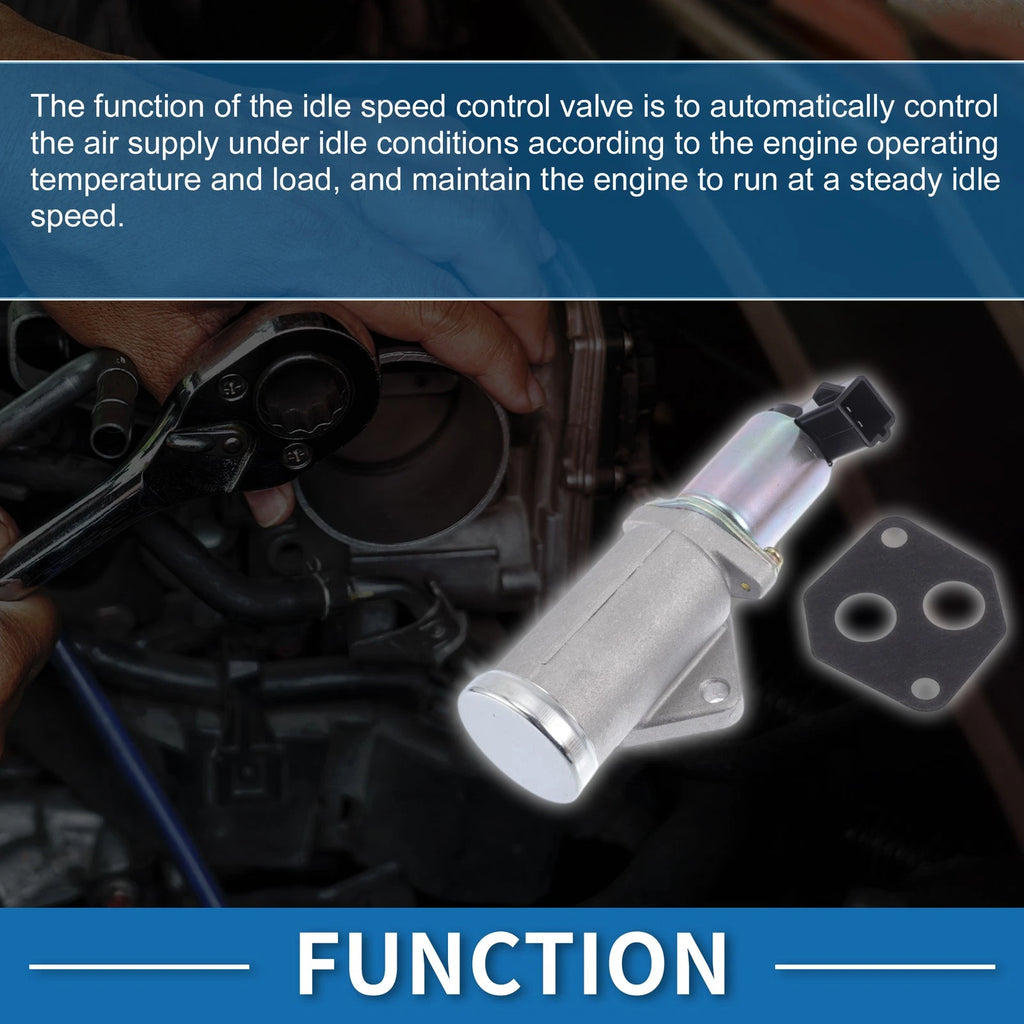 Idle Air Control Valve for Ford F-150 (1986–1993) No. 17119297