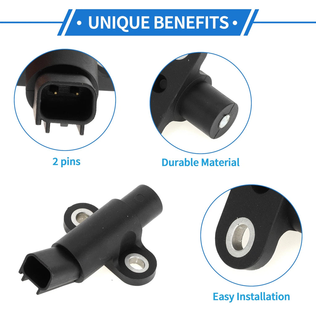 Crankshaft Position Sensor for Ford Focus 2.0 (2000–2003) 1S4Z6C315AA Black