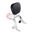 Sissy Bar Backrest Luggage Rack for Harley Sportster XL883 XL1200 (2004–2022)