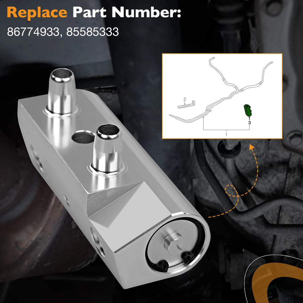 Trans Cooler Bypass Thermal Valve for Chevy Silverado GMC Sierra (2014-2020)