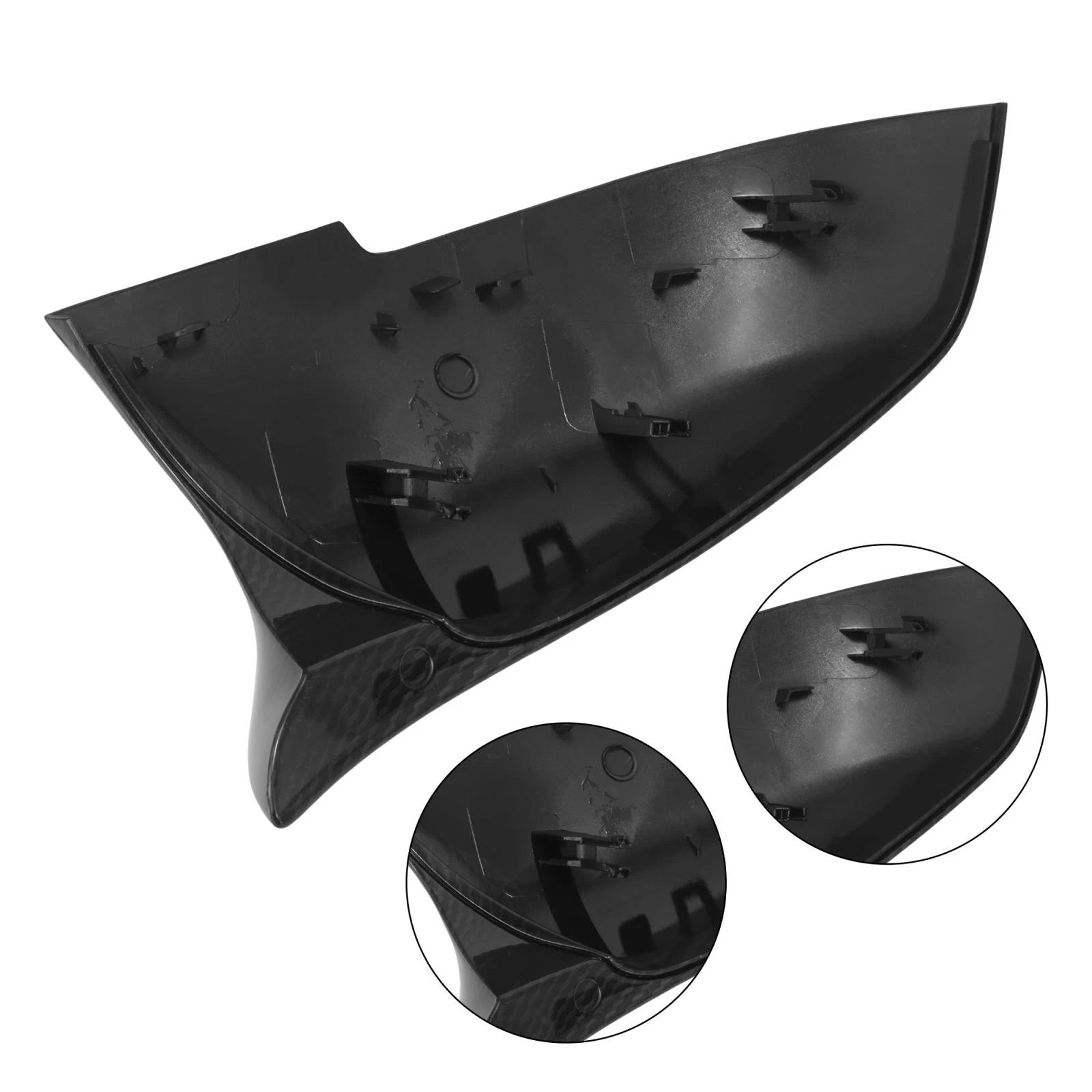 Carbon Fiber Rearview Mirror Cover Caps for BMW F20 F21 F30 F32 F34 F87 (2012–2019)
