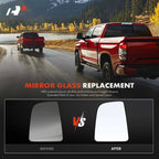 Heated Driver Upper Power Mirror Glass for Benz Sprinter 1500 (2019–2023)