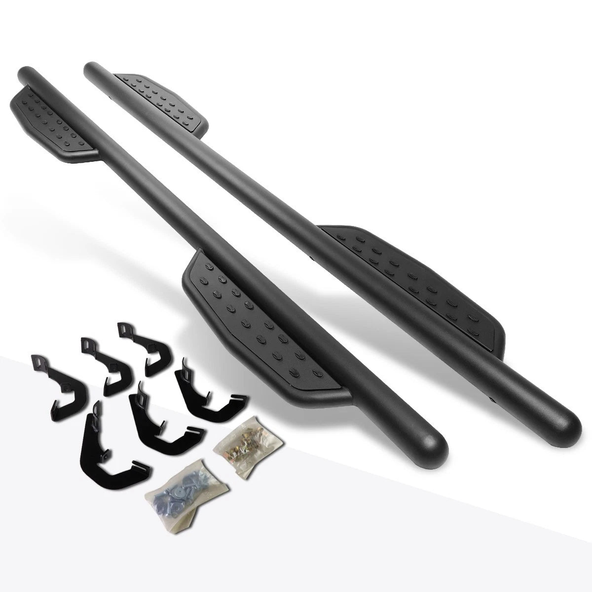 3" Side Step Nerf Bar Running Board for Silverado/Sierra Crew Cab (2007–2019)