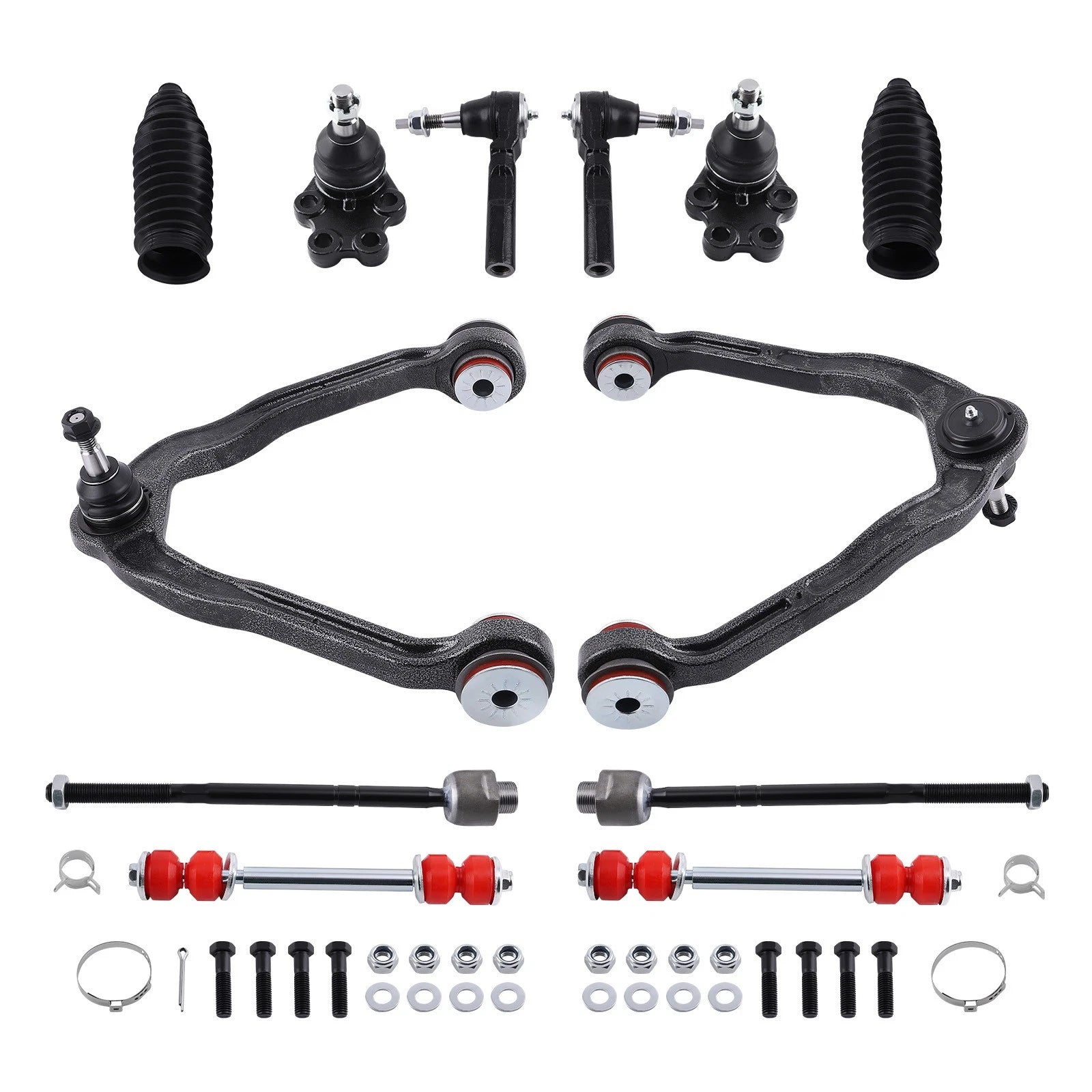 Front Upper Control Arms w/ PU Bushing for Chevrolet Silverado Sierra (1999–2006) RWD