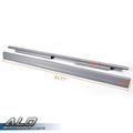Rocker Panels for Chevy Silverado GMC Sierra Crew Cab (2001–2007) Black