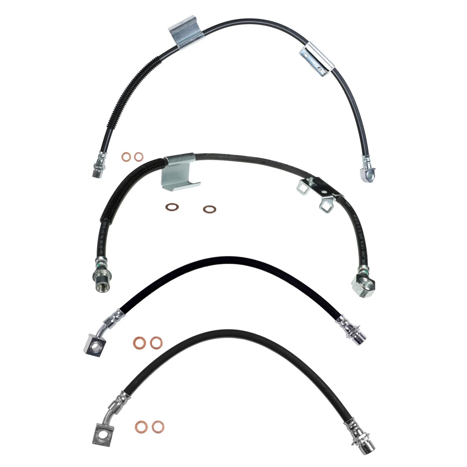 Sunsong Brake Hydraulic Hose Kit for Silverado 1500 (2014–2018)