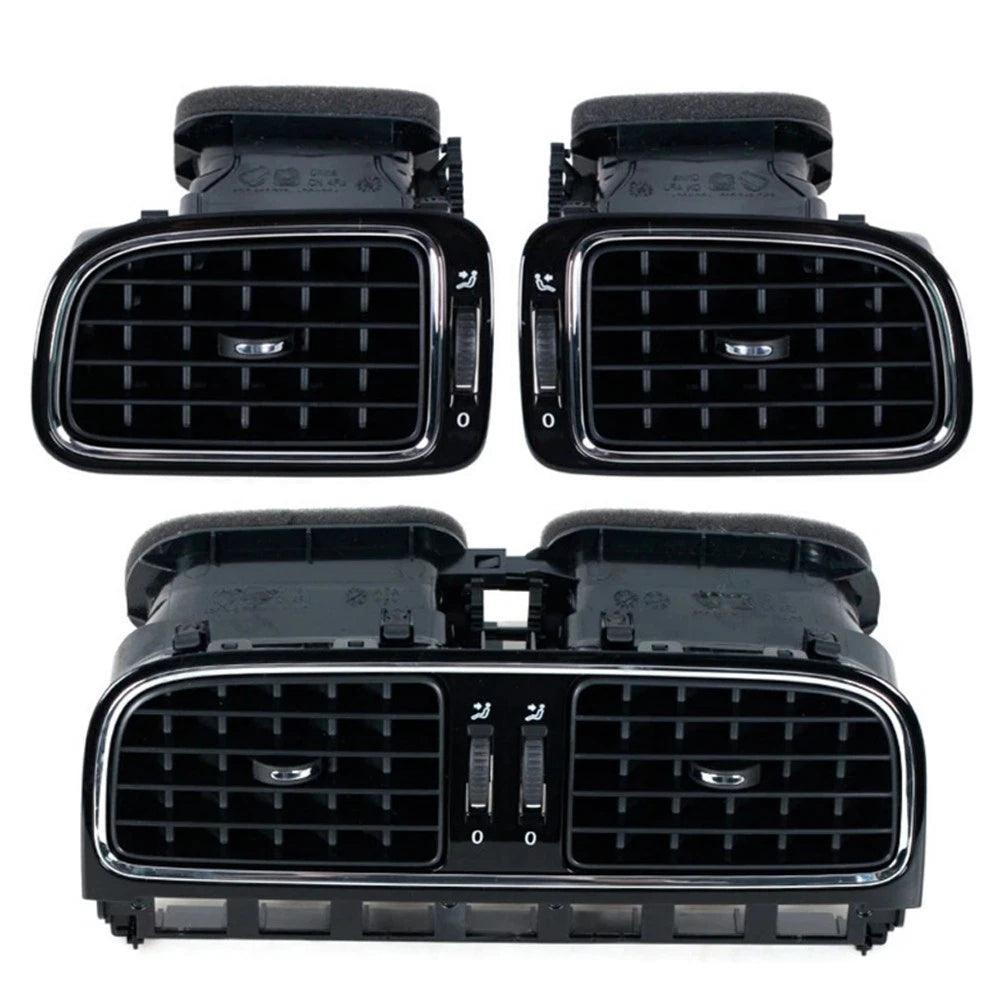 Set of 2 Dashboard Air Outlet Vents for Car (6RD819728, 6RD819703, 6RD819704)
