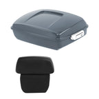 Chopped Trunk Backrest for Harley Touring (2014–2024) Gunship Gray